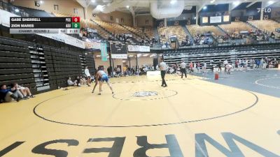 125 lbs Champ. Round 2 - Gabe Sherrell, Pratt CC vs Zion Mares, Adams State