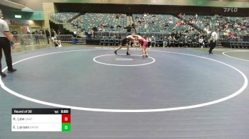 149 lbs Round Of 32 - Kyle Lew, UNATT-Arkansas-LR vs Elijah Larsen, Grand View