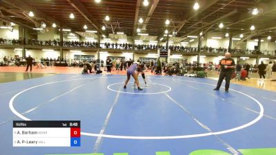 152 lbs Consolation - Asanya Barham, Monroe Woodbury vs Arica Pearson-Leary, Valley Central