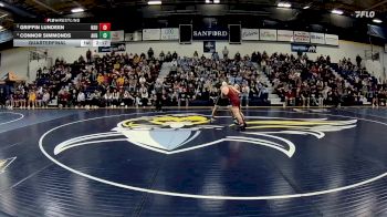 157 lbs Quarterfinal - Griffin Lundeen, Northern State vs Connor Simmonds, Augustana (SD)