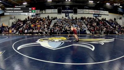 157 lbs Quarterfinal - Griffin Lundeen, Northern State vs Connor Simmonds, Augustana (SD)