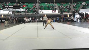 6A 132 lbs Cons. Round 3 - Jake Johnson, Buckhorn vs Henry Ovalle, Fort Payne