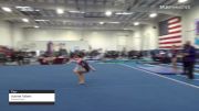 Aubree Tolbert - Floor, Airborne Gym - 2021 Region 3 Women's Championships