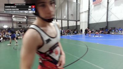 U14 FS - 126 lbs Cons. Round 3 - Atilla Karteron, Sua Sponte Wrestling Club vs Blake Thomas, Thunder Mountain Wrestling Club