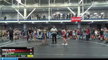 84 lbs Round 6 (8 Team) - Marco Helton, MD Maniacs vs Caleb Juvera, Doughboys