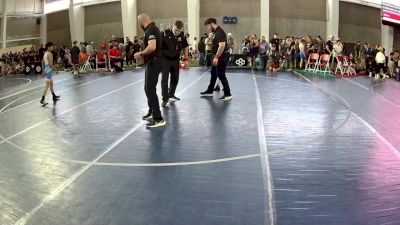 80 lbs Cons. Semis - Luke Glennon, Montana vs Wyatt Sweitzer, Utah