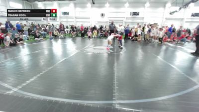 55 lbs Round Robin 3 - Mason DeFebbo, ARES Red - EL vs Teagan Kool, Gold Standard - EL
