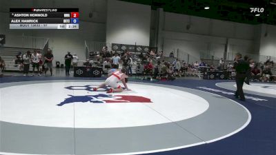 97 lbs Cons. Round 3 - Ashton Honnold, Moen Wrestling Academy vs Alex Hamrick, BRTC