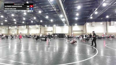 190 lbs Round Of 16 - Alfredo Berroteran, Eagle Wrestling Club vs Ethan Million, Lemon Bay