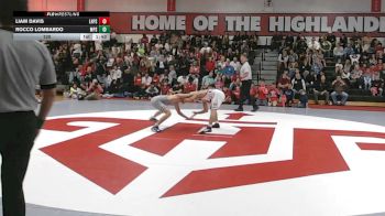 120 lbs Liam Davis, Lake Highland Preparatory School vs Rocco Lombardo, Malvern Preparatory School