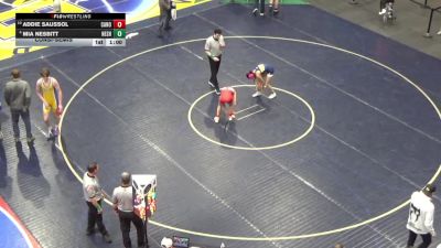 91 lbs Consolation - Addie Saussol, Canon-McMillan vs Mia Nesbitt, Neshaminy