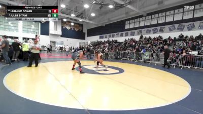 145 lbs Quarterfinal - Lilianne Donan, Silverado vs Jules Sitani, Northview