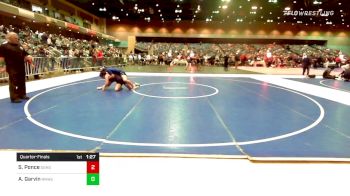 145 lbs Quarterfinal - Soliel Ponce, Sunnyside vs Alexandra Garvin, Rocky Mountain