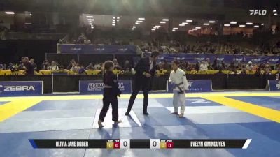 Evelyn Kim Nguyen vs Olivia Jane Bober 2026 Pan Kids Jiu-Jitsu IBJJF Championship