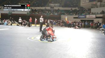 150 lbs Consi Of 8 #2 - Talon Raushenberger, Wade Hampton vs Eric Ellis, Boiling Springs
