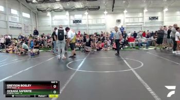 52 lbs Round 5 (8 Team) - Greyson Bosley, Ohio Gold vs Oceana Saferite, Xtreme Team