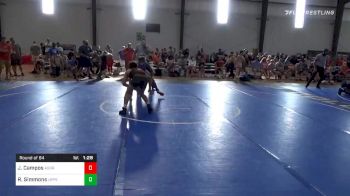 108 lbs Prelims - Jesus Campos, Team Aggression vs Ryker Simmons, Upper Valley Aces