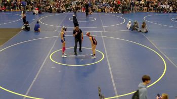 114 lbs Cons. Round 2 - Michaela Durkee, Groton vs Hannah Deppa, Franklinville