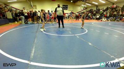 58 lbs Consi Of 4 - Hadley-Glen Smith, Anno Youth Wrestling vs Knox Branham, Vian Wrestling Club