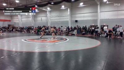 160 lbs Champ. Round 2 - Bo Geibe, Indiana Tech vs Hannah Hernandez, Eastern Oregon