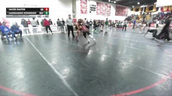 150 lbs Quarterfinal - Jacob Dalton, Heritage vs Alessandro Rodriguez, Western
