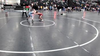 120 lbs Cons. Round 4 - Lucas DeMilt, Fort Calhoun Pioneers vs Jaxzon Matteo, Norfolk Club Wrestling