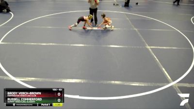 63 lbs Quarterfinal - Russell Commerford, Summit Wrestling Academy vs Brody Verch-Brown, Farmington Wrestling Club