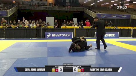 Olivia Renae Bartrum vs Valentina Silva Gouveia 2026 Pan Kids Jiu-Jitsu IBJJF Championship