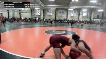 133 lbs Consi Of 8 #1 - Aiden GROGG, Bloomsburg vs Jack Francis, Green Farms Academy