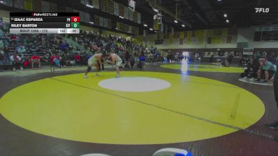 175 lbs Cons. Round 6 - Izaac Esparza, Paloma Valley vs Riley Barton, Saint Francis