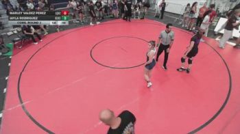 125 lbs Cons. Round 2 - Jayla Rodriguez, Rancho Cucamonga High School vs Marley Valdez Perez, La Quinta High School