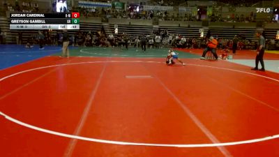 45 lbs Placement (4 Team) - Jordan Cardinal, K-M vs Greyson Gambill, Grand Rapids