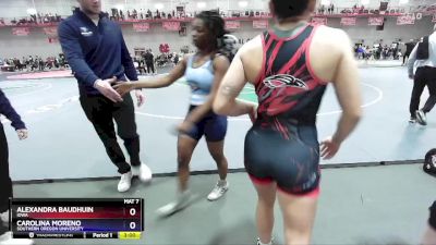 131 A Quarterfinal - Carolina Moreno, Southern Oregon University vs Alexandra Baudhuin, Iowa