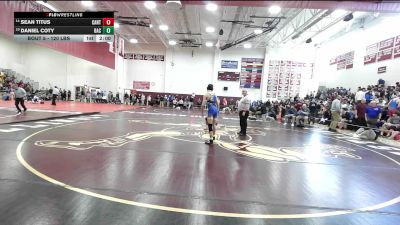 120 lbs Round Of 32 - Sean Titus, Canton vs Daniel Coty, Bacon Academy