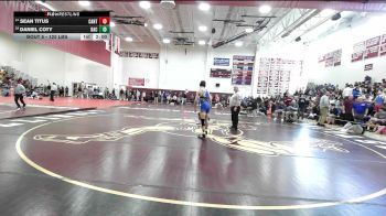 120 lbs Round Of 32 - Sean Titus, Canton vs Daniel Coty, Bacon Academy