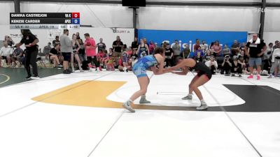 56 lbs Rr Rnd 1 - Danika Castrejon, VA Killers - W vs Kenzie Carder, Apex (OH) Girls - W