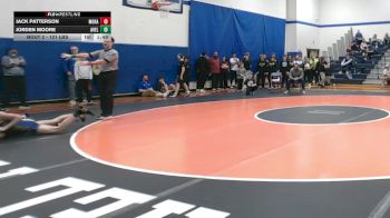 121 lbs Pigtails - Jack Patterson, Mohawk vs Jorden Moore, Avella