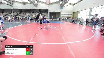 111 lbs Rr Rnd 9 - Grey Henecker, Red Nose WC vs Brandon Binetti, Apex