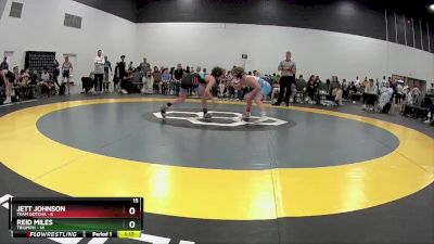 105 lbs Quarterfinals (8 Team) - Jett Johnson, Team Gotcha vs Reid Miles, Triumph