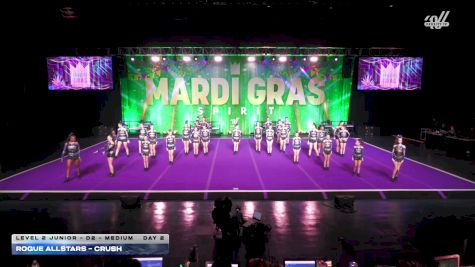 Rogue Allstars - Crush [2026 L2 Junior - D2 - Medium Day 2] 2026 Mardi Gras Grand Nationals