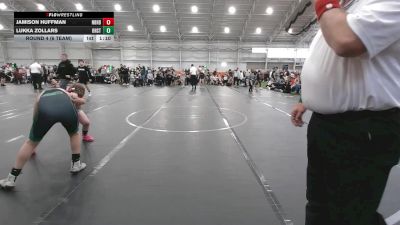 110 lbs Round 4 (6 Team) - Jamison Huffman, Neighborhood Wrestling vs Lukka Zollars, Ohio Stingers