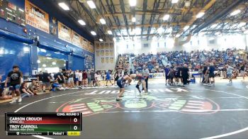 132 lbs Cons. Round 3 - Troy Carroll, Florida High (FSUS) vs Carson Crouch, Spring Hill