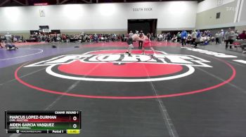 190 lbs Champ. Round 1 - Aiden Garcia Vasquez, Canyon Randall vs Marcus Lopez-durman, Carl Junction