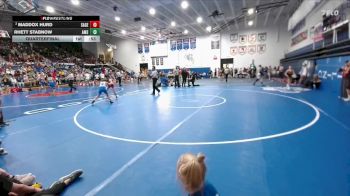 80 lbs Quarterfinal - Maddox Hurd, Sage Valley Jr High vs Rhett Stabnow, Alliance Middle School