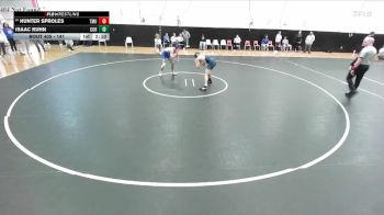 141 lbs Cons. Round 4 - Hunter Sproles, Thomas More vs Isaac Kuhn, Cornerstone