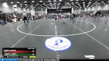 150 lbs Cons. Round 3 - Owen Dennis, Ohio vs Jeremy Lakey, Owasso Takedown Club