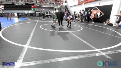 64 lbs Round Of 16 - Dallas Rice, Vian Wrestling Club vs Isabella Mannon, Gore Pirates Youth Wrestling