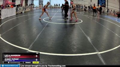 116 lbs Rd# 6- 3:15pm Friday - Layla Namerow, POWA vs Ember Zupanc, Iowa Ladies