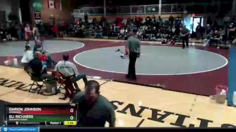 170 lbs Semifinal - Eli Richards, Bonners Ferry vs Darion Johnson, Chiawana