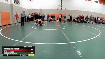 165 lbs Cons. Round 2 - Ransom Els, Washington (Massillon) vs Archer Johnston, Elgin